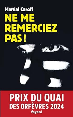 Couverture du livre Ne me remerciez pas !