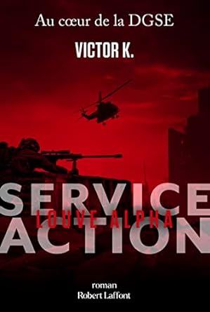 Couverture de Service action - louve alpha par Victor K
